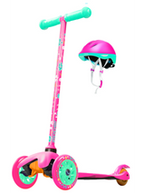 MADD GEAR ZIPPER Z1 SCOOTER W/ HELMET PINK FLOWER