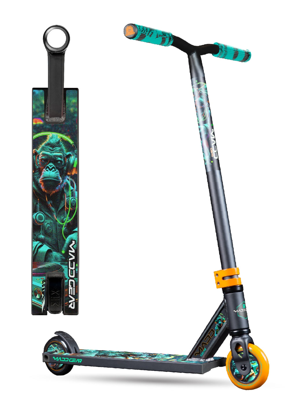 MADD CARVE PRO-X SCOOTER DJ RILLA – Madd Gear NZ