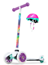 MADD GEAR ZIPPER Z1 SCOOTER W/ HELMET TIE DYE