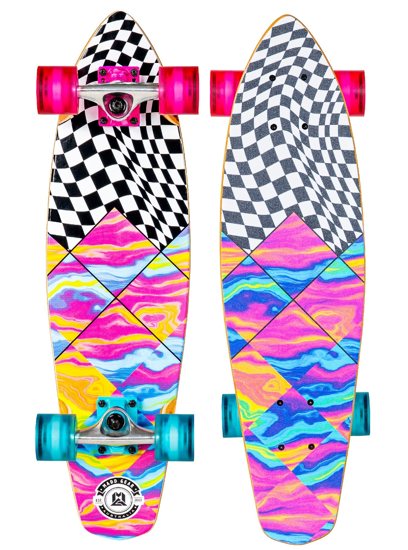 MADD GEAR 28" CRUISER BOARD CHECKER