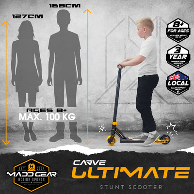 MADD CARVE ULTIMATE SCOOTER KING BEE