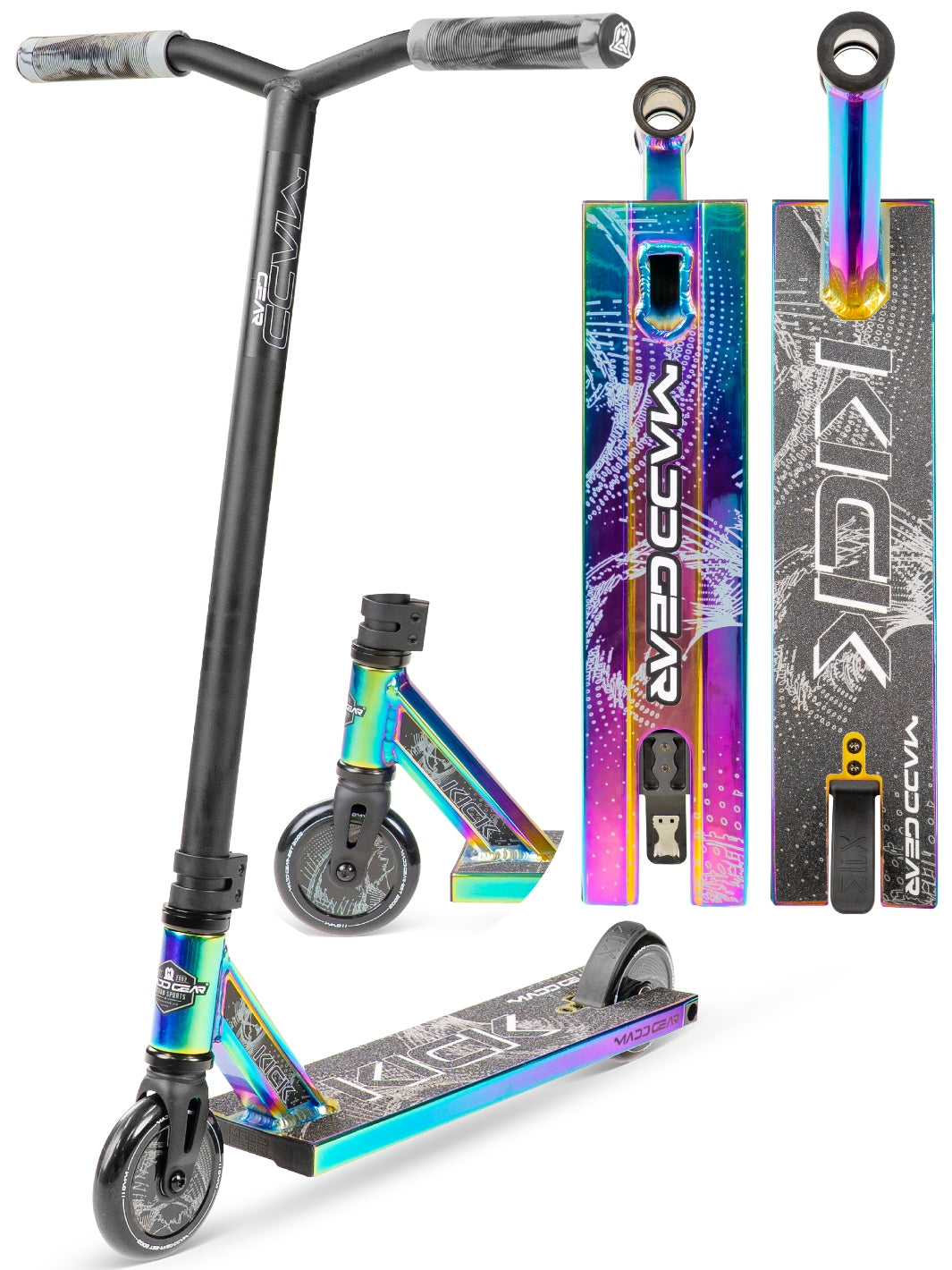 MADD GEAR KICK EXTREME SCOOTER NEOCHROME
