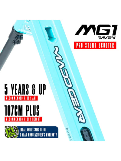 MADD GEAR MG1 RAVEN SCOOTER TEAL / BLACK