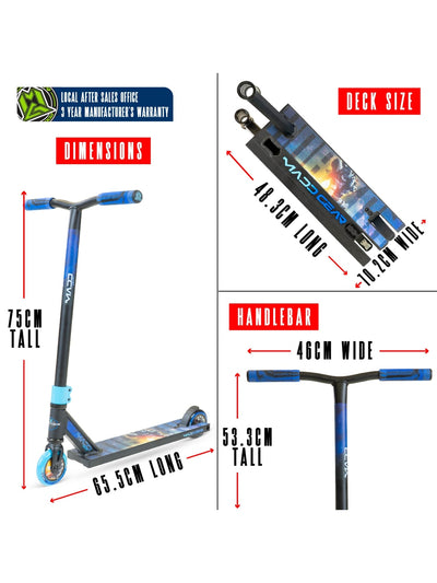 MADD GEAR MG2 OBSIDIAN SCOOTER HORIZON