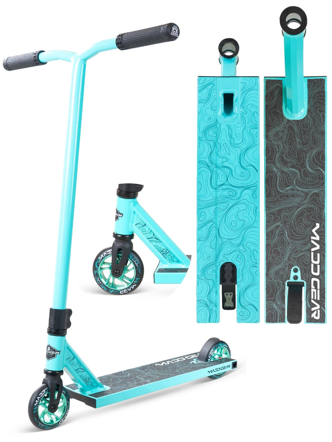 MADD GEAR MG4 TITAN SCOOTER TEAL / TEAL
