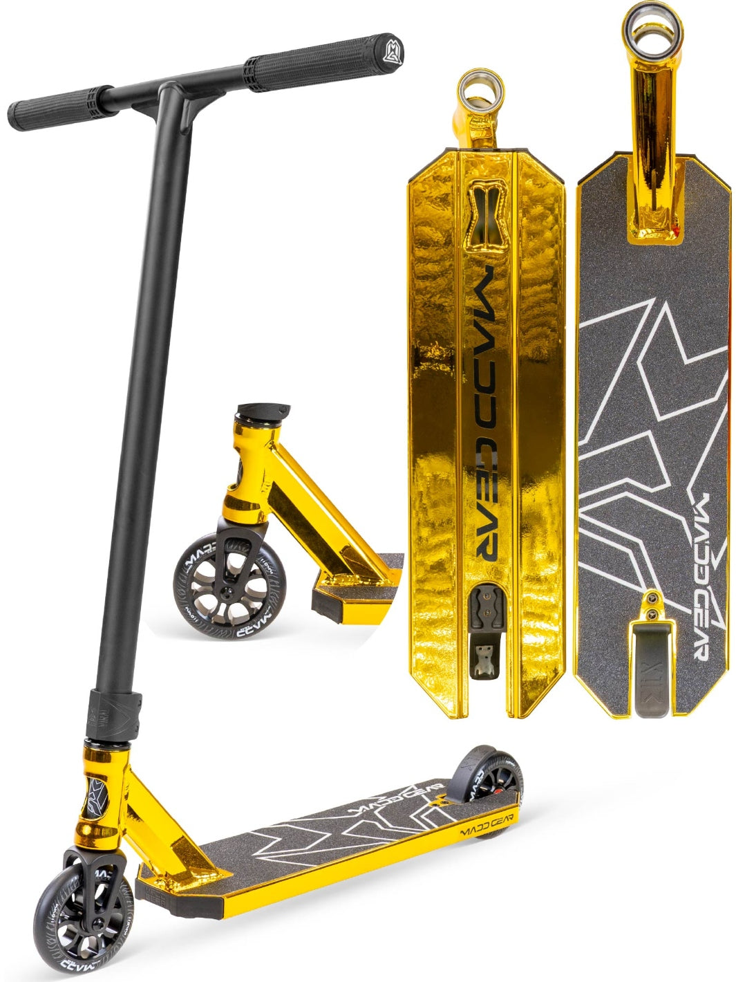 MADD GEAR MG6 KINETIC SCOOTER GOLD