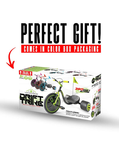MADD GEAR MINI DRIFT TRIKE GREEN / BLACK