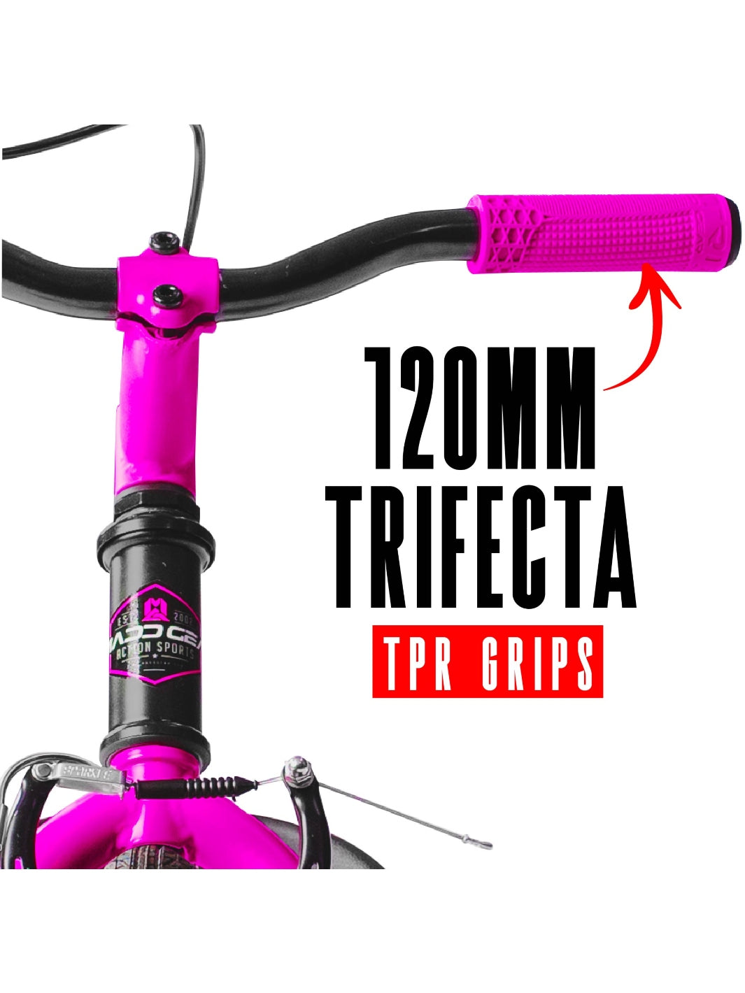 MADD GEAR MINI DRIFT TRIKE PINK / BLACK