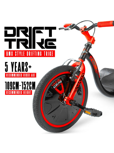 MADD GEAR MINI DRIFT TRIKE RED / BLACK
