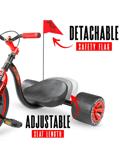 MADD GEAR MINI DRIFT TRIKE RED / BLACK