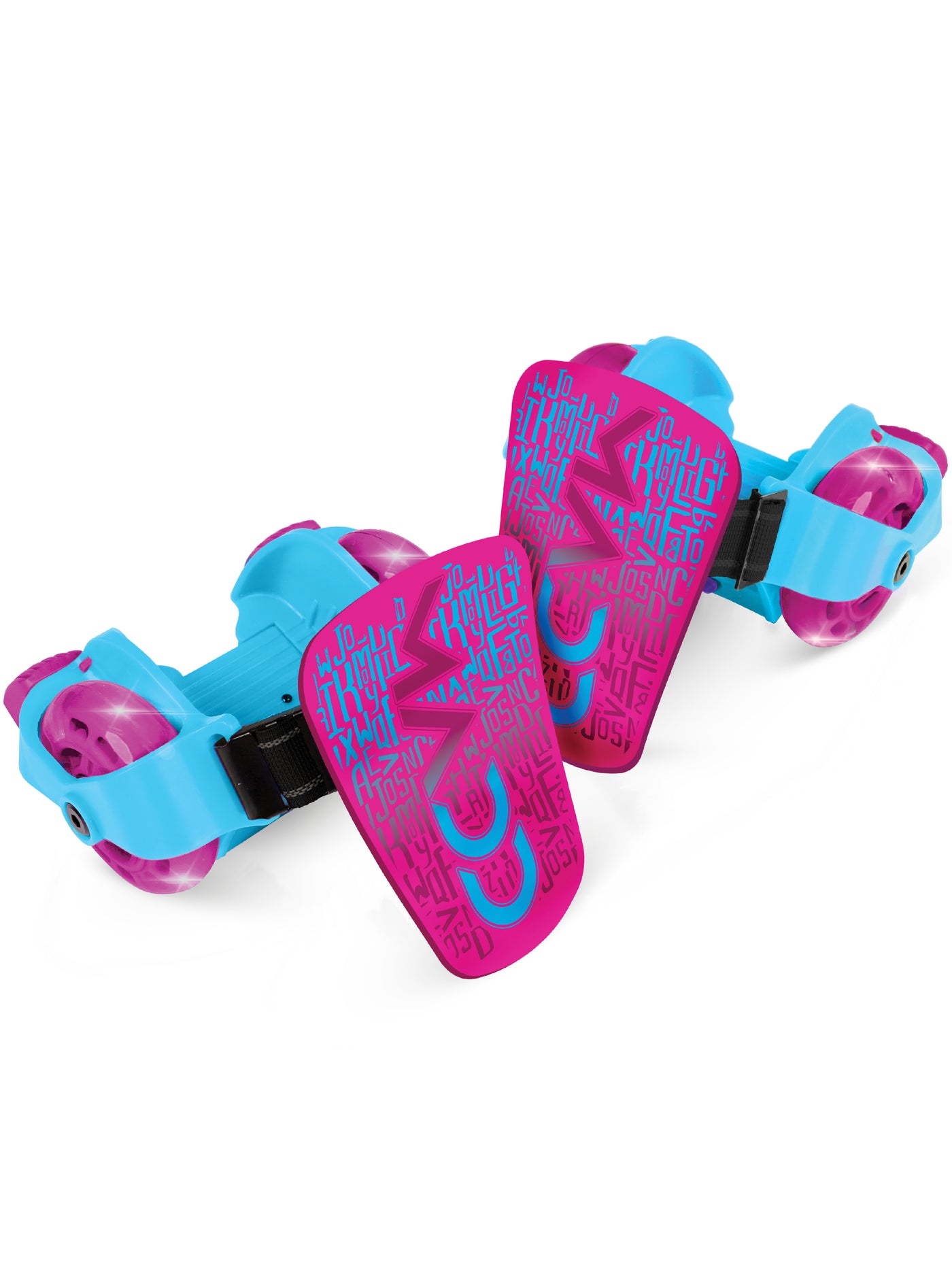 MADD GEAR LIGHT UP ROLLERS PINK / BLUE