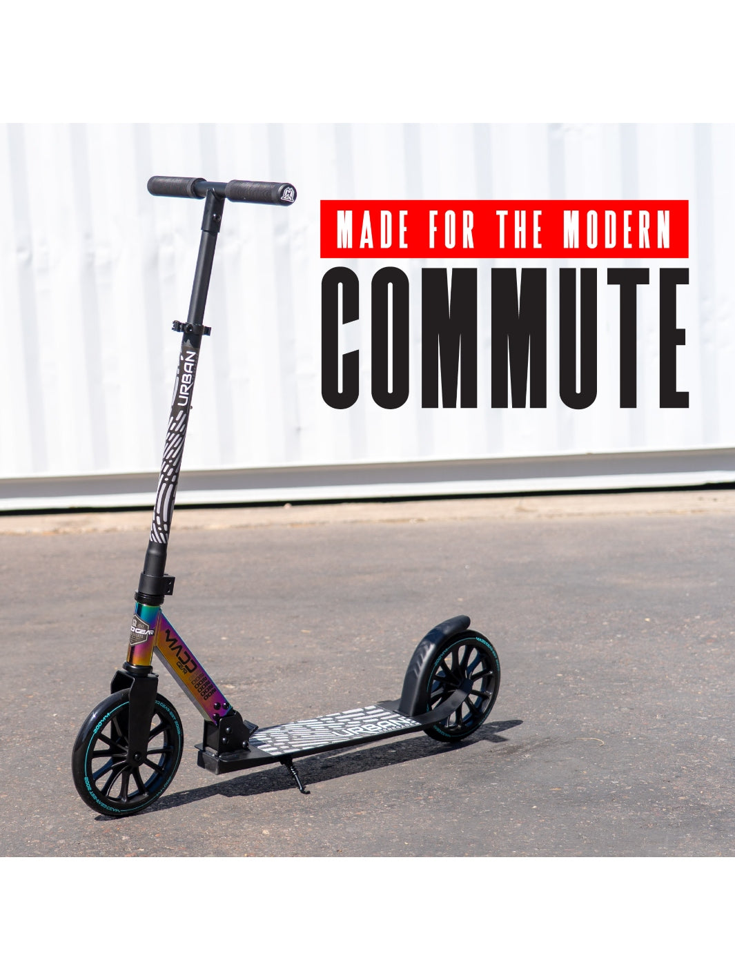 MADD GEAR URBAN RENEGADE SCOOTER NEOCHROME