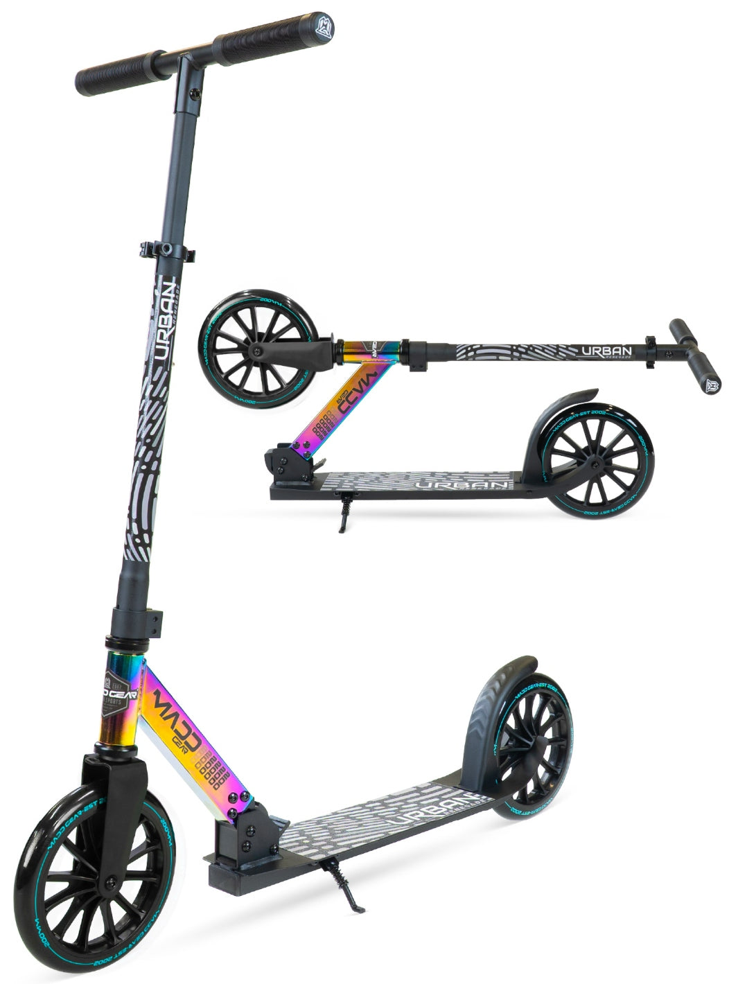 MADD GEAR URBAN RENEGADE SCOOTER NEOCHROME