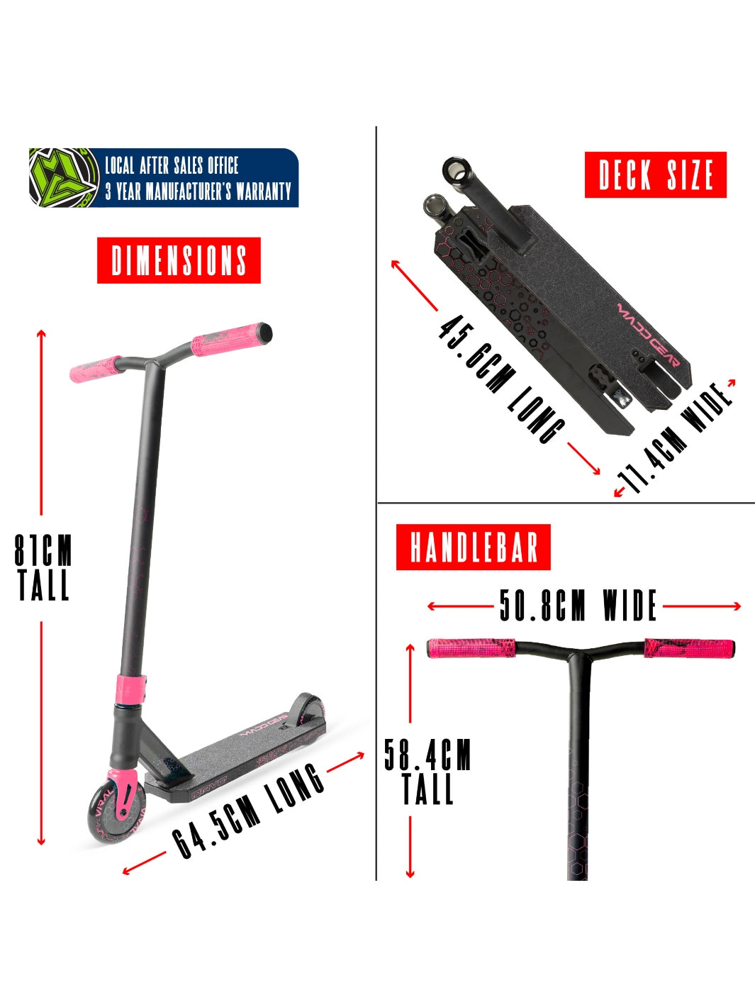 MADD GEAR VIRAL RAVE SCOOTER MELON