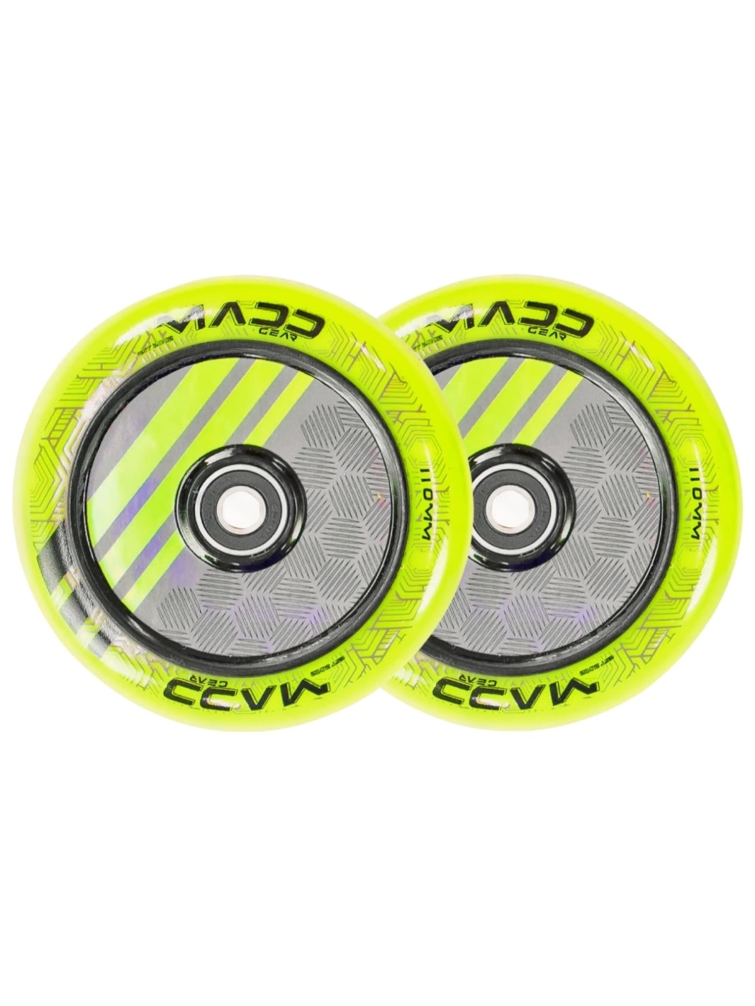 MADD GEAR 110MM ZEN HOLLOW CORE WHEEL GREEN