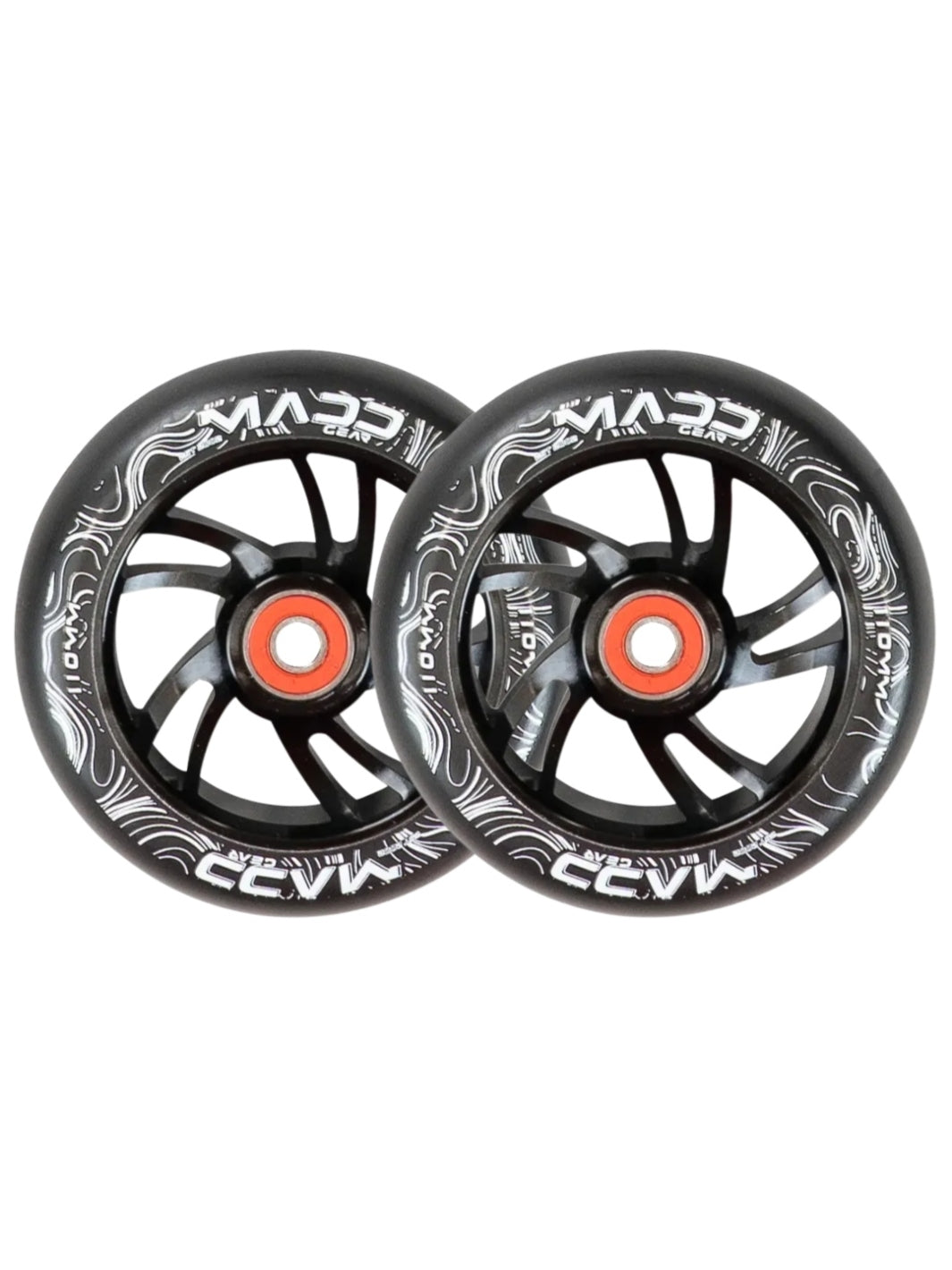 MADD GEAR 110MM FORCE ALLOY CORE WHEEL BLACK