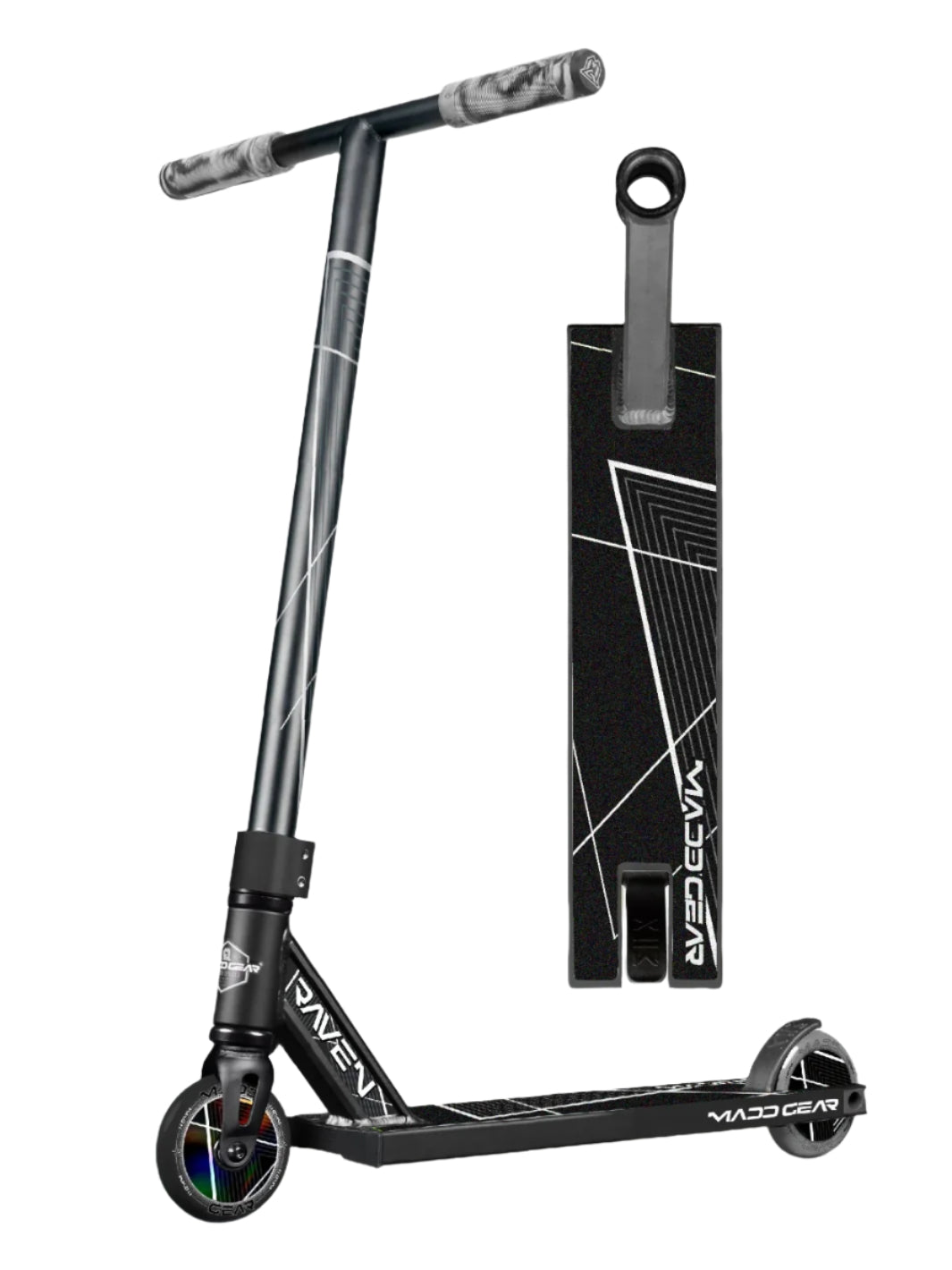 MADD GEAR MG1 RAVEN SCOOTER BLACK / BLACK