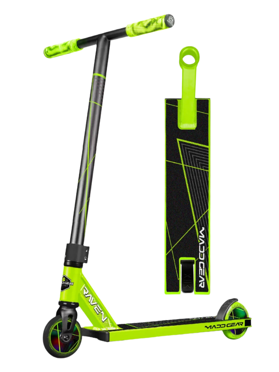 MADD GEAR MG1 RAVEN SCOOTER GREEN / BLACK