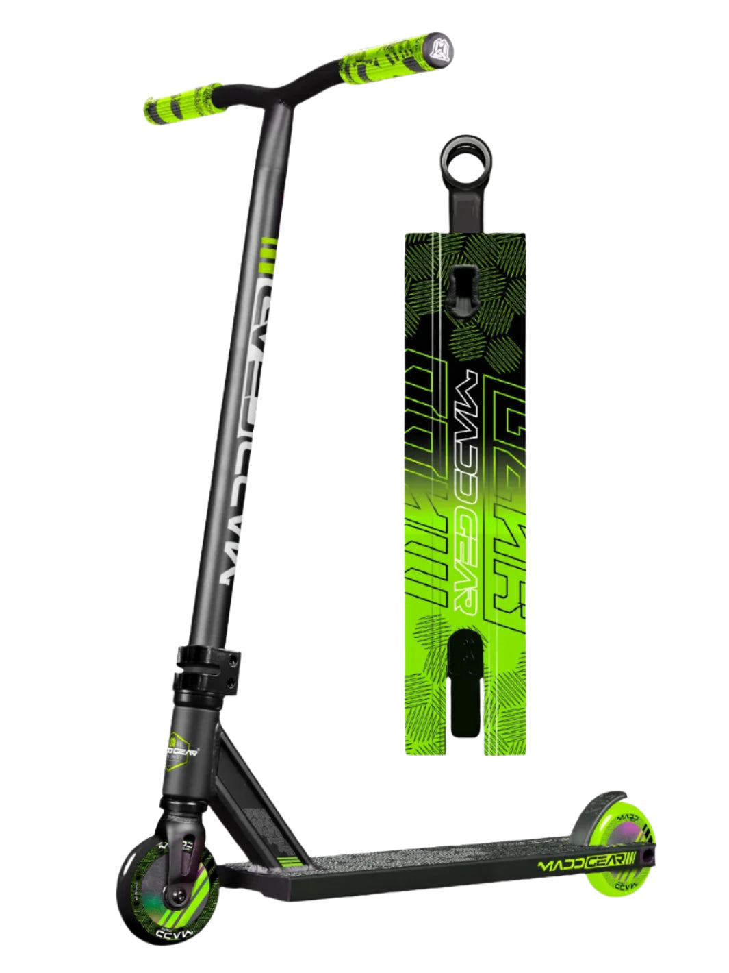 MADD GEAR MG3 ZEN SCOOTER BLACK / GREEN