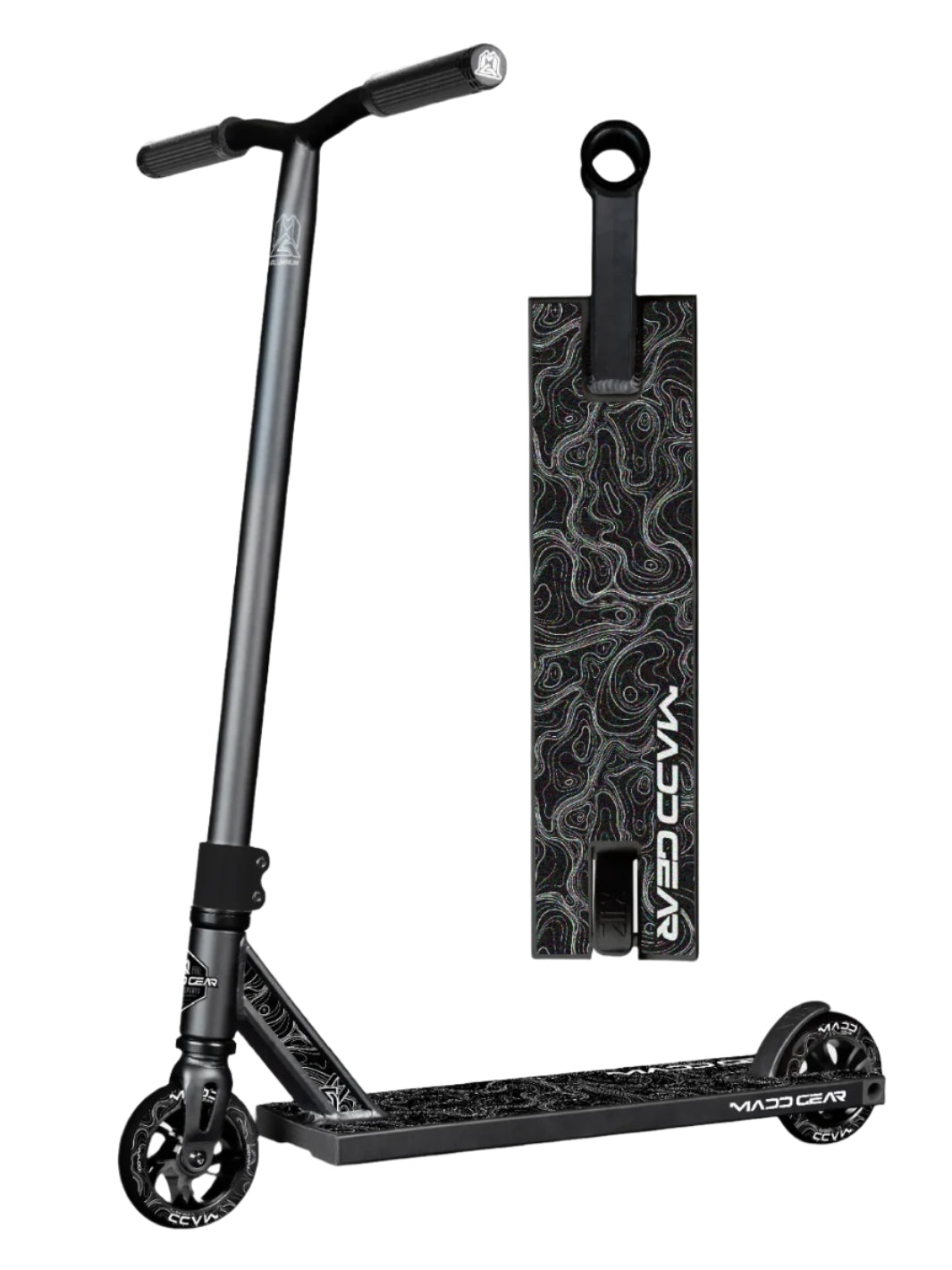 MADD GEAR MG4 TITAN SCOOTER BLACK / BLACK