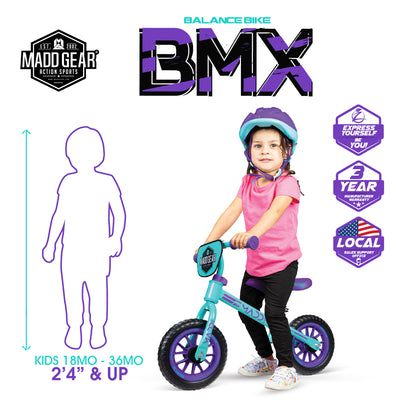 MADD GEAR MY 1ST BMX BIKE TEAL / PURPLE