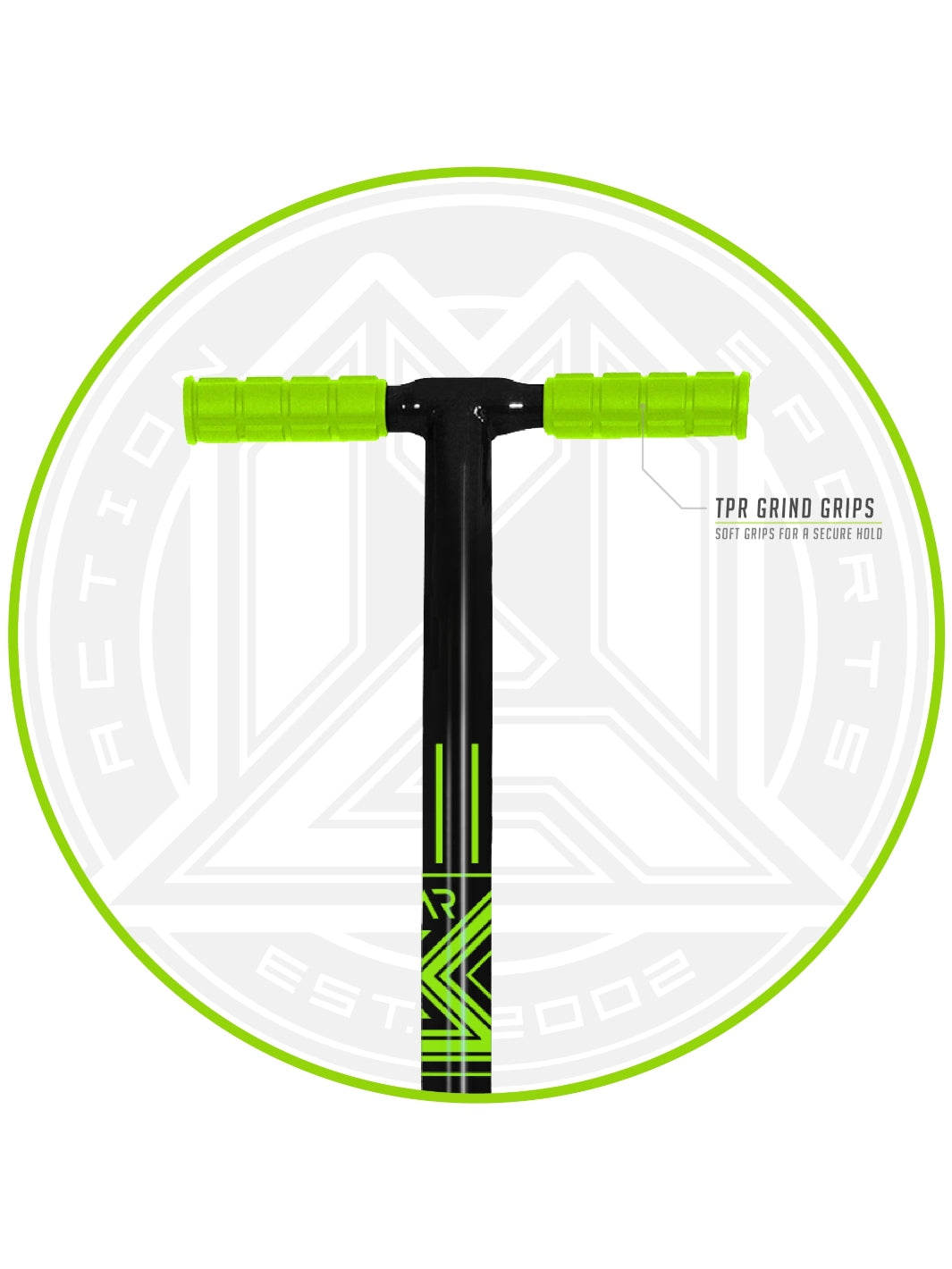 MADD HATTER POGO STICK GREEN / BLACK