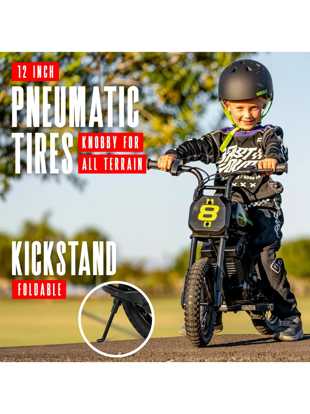 MADD GEAR MY 1ST MINI ELECTRIC DIRT BIKE