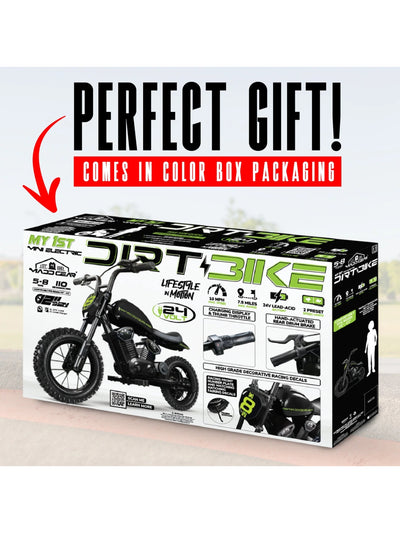 MADD GEAR MY 1ST MINI ELECTRIC DIRT BIKE