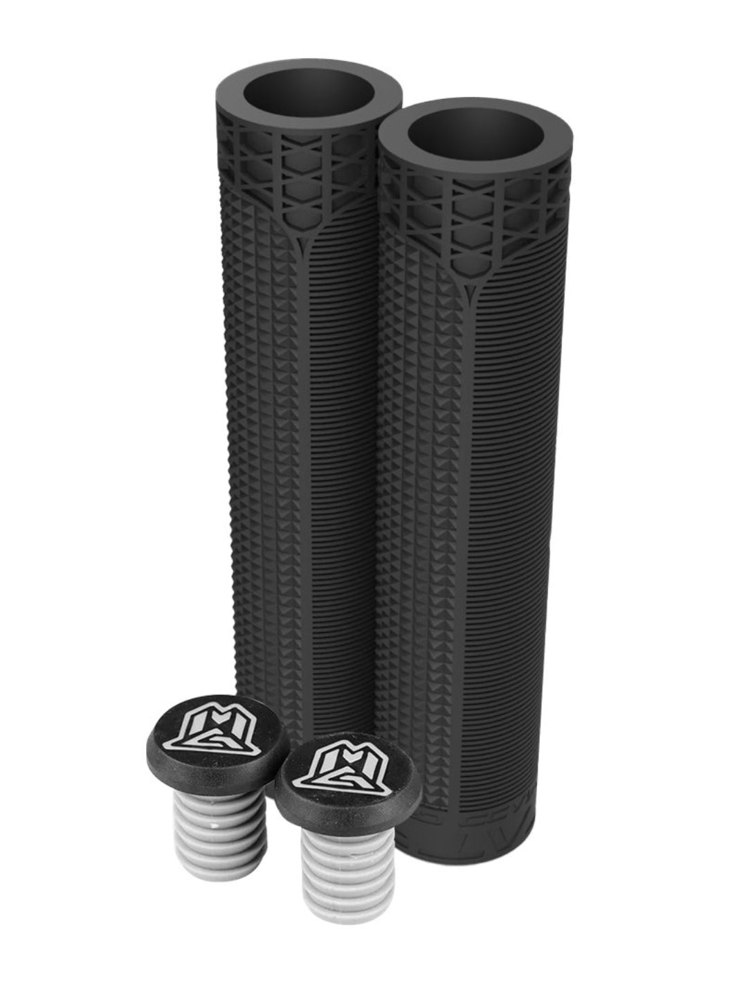 MADD GEAR 180MM TRIFECTA GRIPS BLACK