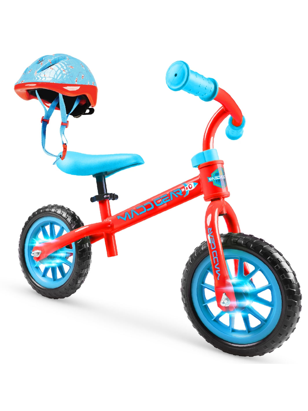 MADD GEAR MY 1ST ZBIKE LIGHT UP WHEEL COMBO RED BLUE