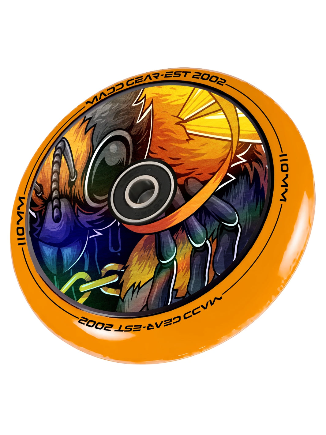 MADD GEAR 110MM BUZZ WHEEL ORANGE