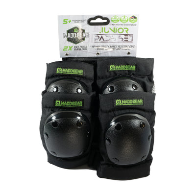 MADD GEAR CARVE PROTECTIVE JUNIOR PADS (KNEE & ELBOW) - SMALL